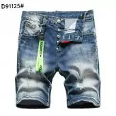 short en jean dsquared2 homme pas cher distressed jeans homme d91125